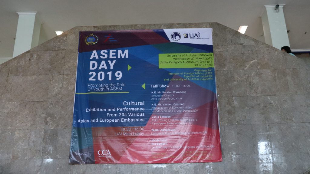 Promoting The Role of Youth in ASEM Day's 2019