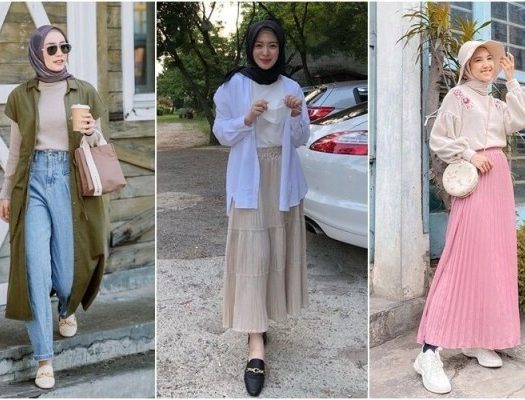 Lihat Inspirasi 5 Style Outfit hijab ala Korea ini yuk