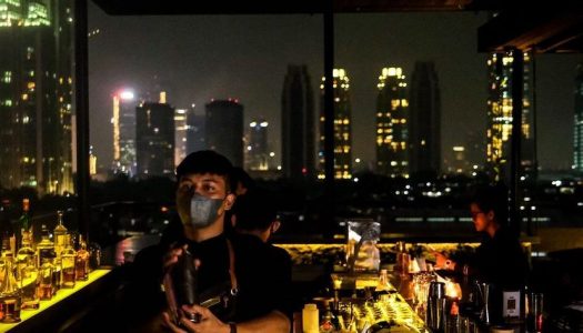 Restoran Fine Dining dengan Skyview di NORU Jakarta